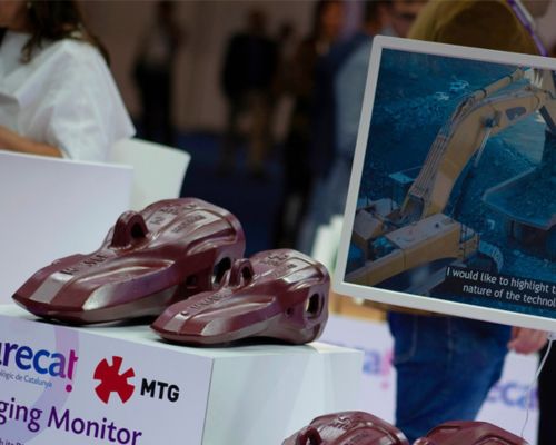 Metalogenia y Eurecat presentan en el Advanced Factories un nuevo sistema de monitorizaci&oacute;n para m&aacute;quinas excavadoras