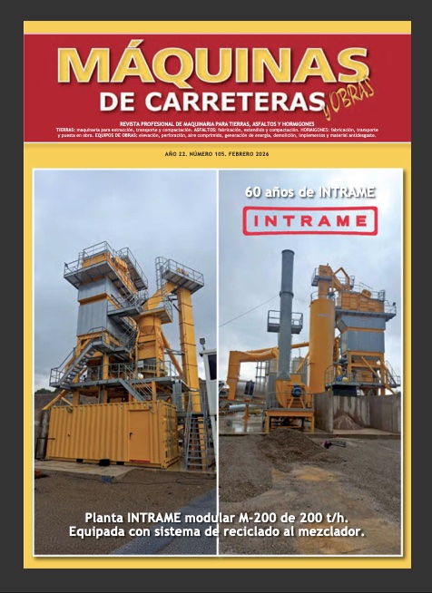 Descargue la revista DIGITAL GRATUITA de MAQUINAS DE CARRETERAS Y OBRAS  Febrero 2026