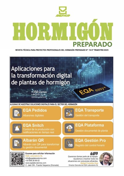 Ya tiene disponible de forma gratuita el HORMIGON PREPARADO N&ordm;15 ANEFHOP