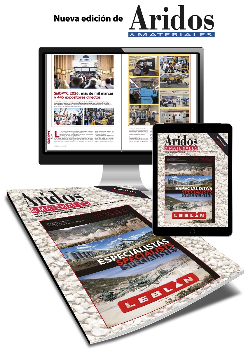 Revista digital gratuita ARIDOS & MATERIALES N&ordm;136