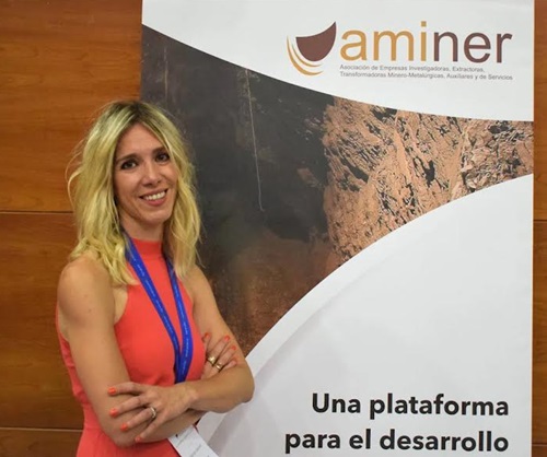 Marta Cerati, gerente de AMINER, una de las 100 mujeres inspiradoras por Women In Mining UK