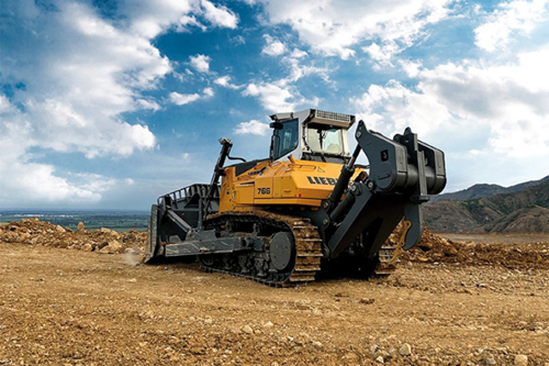 &Eacute;xito del primer Dozer Liebherr en Colombia