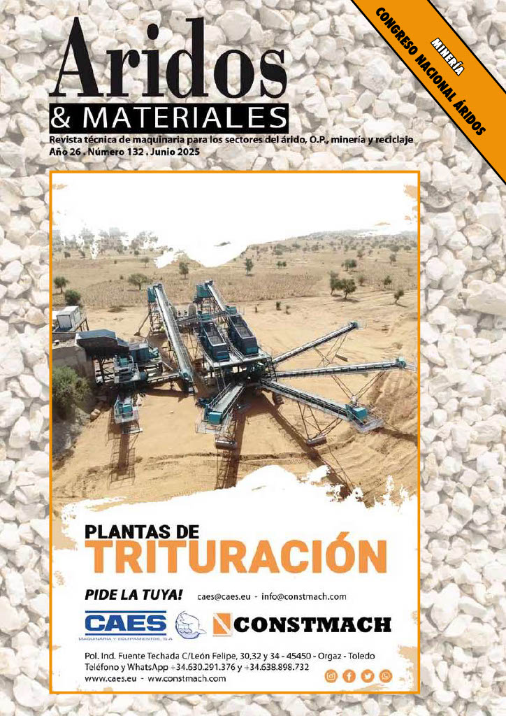 Revista digital gratuita ARIDOS & MATERIALES N&ordm;132 Junio 2025
